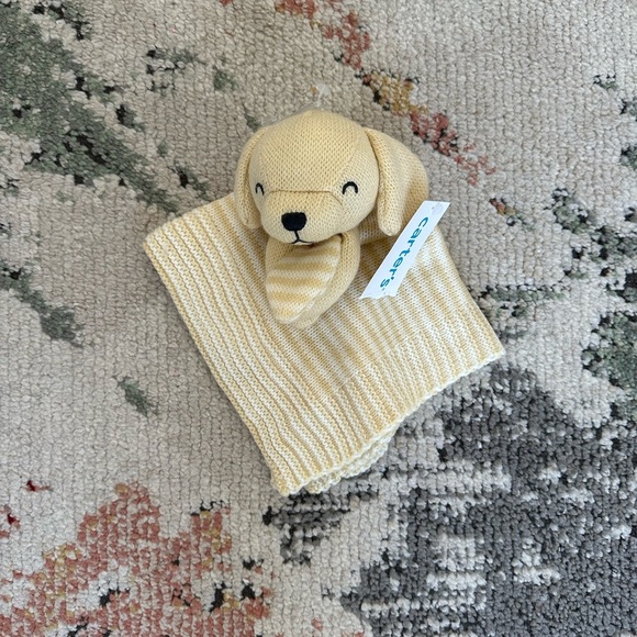 New Carter’s Baby Puppy Plush Lovey Security Blanket Stuffed Animal Dog Snuggly - Picture 8 of 8